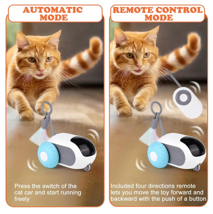 Jouet Interactif pour Chat avec Télécommande