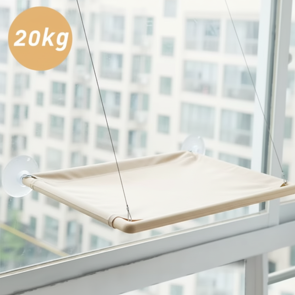 Hamac de Fenêtre pour Chat - Capacité 20kg